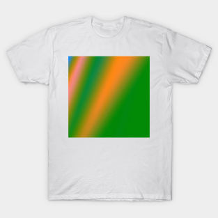 green red blue abstract texture background T-Shirt